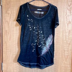 Maurices graphic T-shirt size medium black